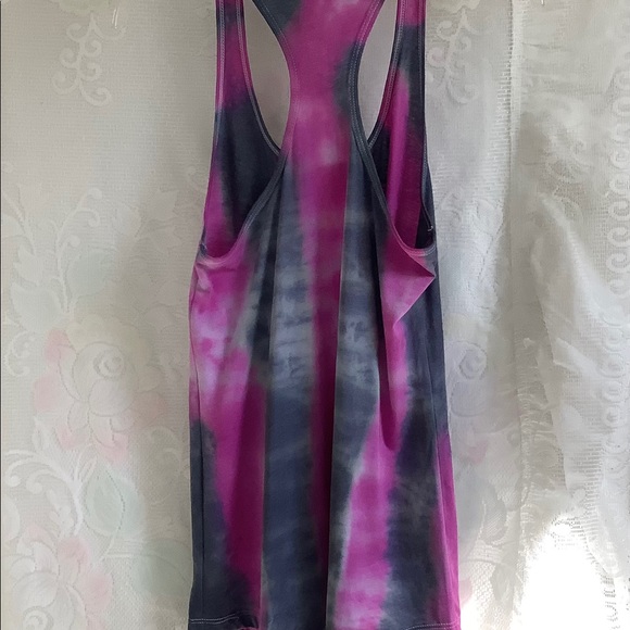 Tie-Dye New Racerback Tank Top. Handmade. - Picture 7 of 10